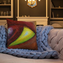 Load image into Gallery viewer, Premium Pillow with &quot;The Eye&quot; Artwork