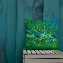 Load image into Gallery viewer, Premium Pillow with &quot;Splash of Energy&quot; Artwork