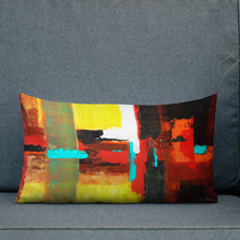 Load image into Gallery viewer, Premium Pillow with &quot;Colours&quot; Artwork