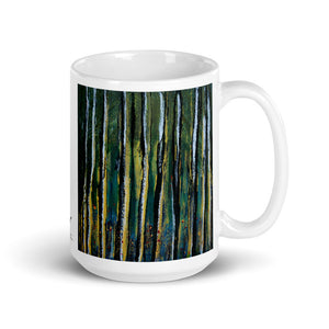 Coffee Mug with "Forest" Artwork