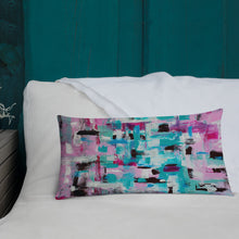 Load image into Gallery viewer, Premium Pillow with &quot;Happy Days&quot; Artwork