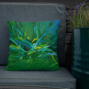 Premium Pillow with "Splash of Energy" Artwork