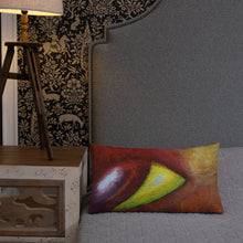 Load image into Gallery viewer, Premium Pillow with &quot;The Eye&quot; Artwork