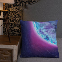 Load image into Gallery viewer, Premium Pillow with &quot;Earth&quot; Artwork