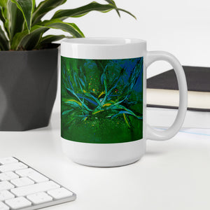 Coffee Mug with "Splash of Energy" Artwork