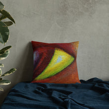 Load image into Gallery viewer, Premium Pillow with &quot;The Eye&quot; Artwork