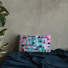 Load image into Gallery viewer, Premium Pillow with &quot;Happy Days&quot; Artwork