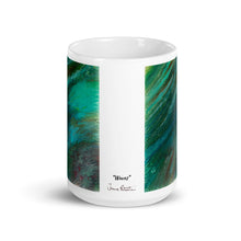 Load image into Gallery viewer, Coffee Mug with &quot;Waves&quot; Artwork