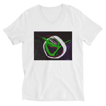 Load image into Gallery viewer, Unisex Short Sleeve V-Neck T-Shirt with &quot;Truth is Power&quot; Artwork