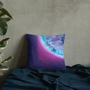 Premium Pillow with "Earth" Artwork