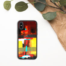 Load image into Gallery viewer, Biodegradable iPhone case with &quot;Colours&quot; Artwork