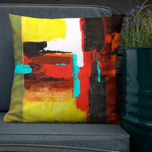 Load image into Gallery viewer, Premium Pillow with &quot;Colours&quot; Artwork