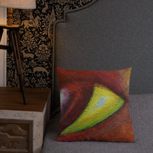 Load image into Gallery viewer, Premium Pillow with &quot;The Eye&quot; Artwork