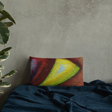 Load image into Gallery viewer, Premium Pillow with &quot;The Eye&quot; Artwork