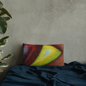 Premium Pillow with "The Eye" Artwork