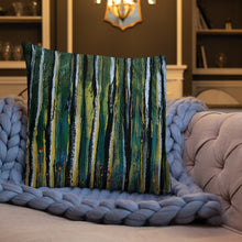 Load image into Gallery viewer, Premium Pillow with &quot;Forest&quot; Artwork