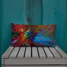 Load image into Gallery viewer, Premium Pillow with &quot;Life&quot; Artwork