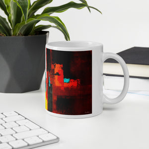 Mug with "Colours" Artwork