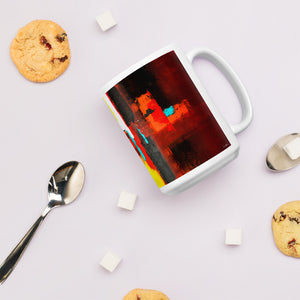 Mug with "Colours" Artwork