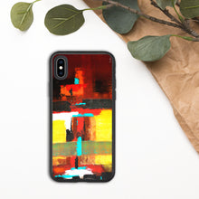 Load image into Gallery viewer, Biodegradable iPhone case with &quot;Colours&quot; Artwork