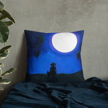 Load image into Gallery viewer, Premium Pillow with &quot;A Girl with a Dream&quot; Artwork