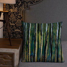 Load image into Gallery viewer, Premium Pillow with &quot;Forest&quot; Artwork