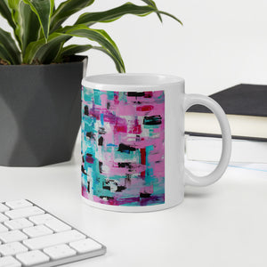 Coffee Mug with "Happy Days" Artwork