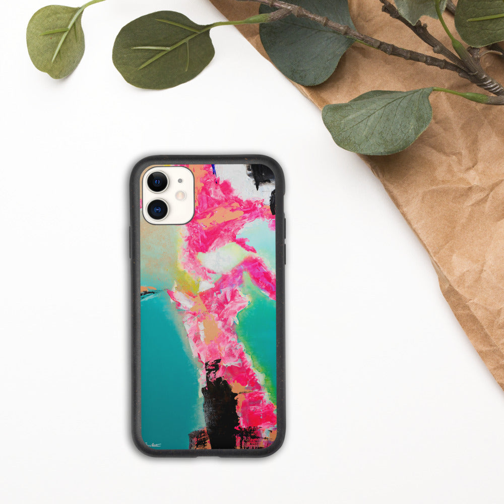 Biodegradable iPhone case with 